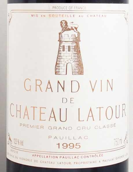 1995年 シャトー ラトゥール CHATEAU LATOUR の販売[ヴィンテージワイン専門店のNengou-wine.com]