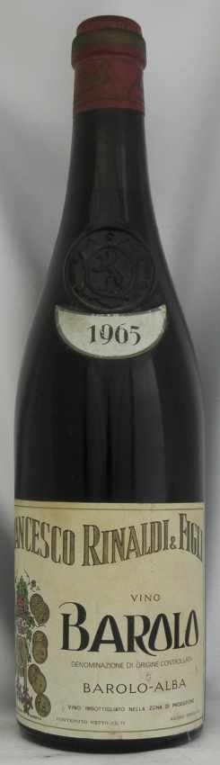 1965年 バローロ フランチェスコ リナルディbarolo Francesco Rinaldiの販売 ヴィンテージワイン専門店のnengou Wine Com